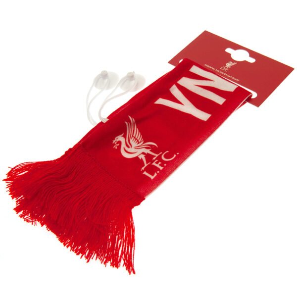 TM-01577-Liverpool-FC-Mini-Car-Scarf-LB-2 Official Liverpool FC Mini Liverbird Car Scarf