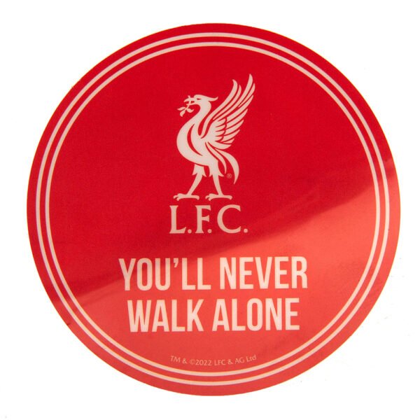 TM-01583-Liverpool-FC-Single-Car-Sticker-YNWA Official Liverpool FC YNWA Car Sticker