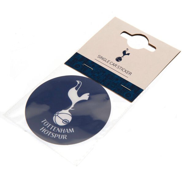 TM-01584-Tottenham-Hotspur-FC-Single-Car-Sticker-CR-2 Official Tottenham Hotspur FC Crest Car Sticker