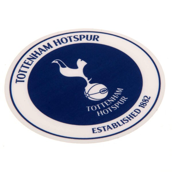 TM-01585-Tottenham-Hotspur-FC-Single-Car-Sticker-EST-1 Official Tottenham Hotspur FC Established Car Sticker