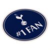 TM-01586-Tottenham-Hotspur-FC-Single-Car-Sticker-No.-1-Fan-1 Official Tottenham Hotspur FC No.1 Fan Car Sticker