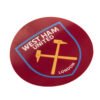 TM-01588-West-Ham-United-FC-Single-Car-Sticker-CR-1 Official West Ham United FC Crest Car Sticker