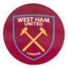 TM-01588-West-Ham-United-FC-Single-Car-Sticker-CR Official West Ham United FC Crest Car Sticker