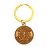 TM-01649-Rangers-FC-Keyring-Ready-Crest-AG Official Rangers FC Antique Gold Ready Crest Keyring