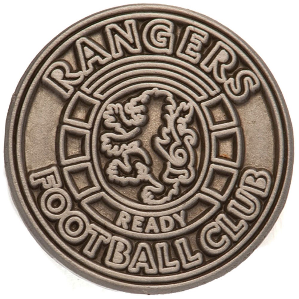 TM-01655-Rangers-FC-Badge-Ready-Crest-AS Official Rangers FC Antique Silver Ready Crest Badge