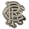TM-01658-Rangers-FC-Badge-Scroll-Crest-AS Official Rangers FC Antique Silver Scroll Crest Badge