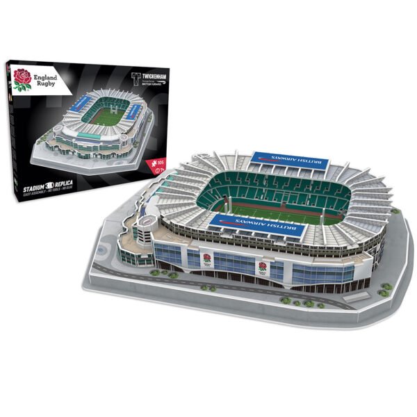 TM-01675-Twickenham-3D-Stadium-Puzzle-1 Official England Rugby Twickenham 3D Stadium Puzzle