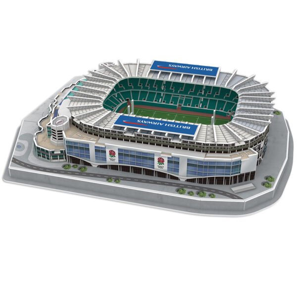 TM-01675-Twickenham-3D-Stadium-Puzzle Official England Rugby Twickenham 3D Stadium Puzzle