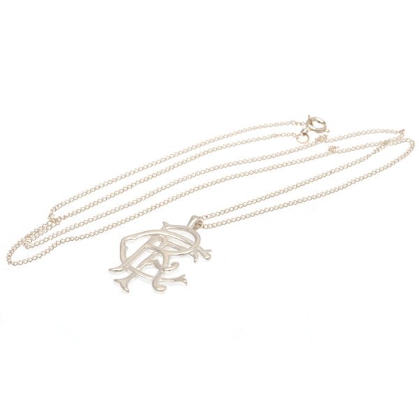 TM-01715-Rangers-FC-Sterling-Silver-Pendant-Chain-Fixed-1 Official Rangers FC Sterling Silver Pendant & Chain Fixed