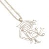 TM-01715-Rangers-FC-Sterling-Silver-Pendant-Chain-Fixed Official Rangers FC Sterling Silver Pendant & Chain Fixed