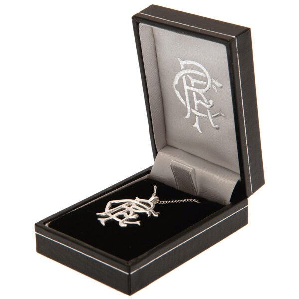 TM-01715-Rangers-FC-Sterling-Silver-Pendant-Chain-Fixed-2 Official Rangers FC Sterling Silver Pendant & Chain Fixed