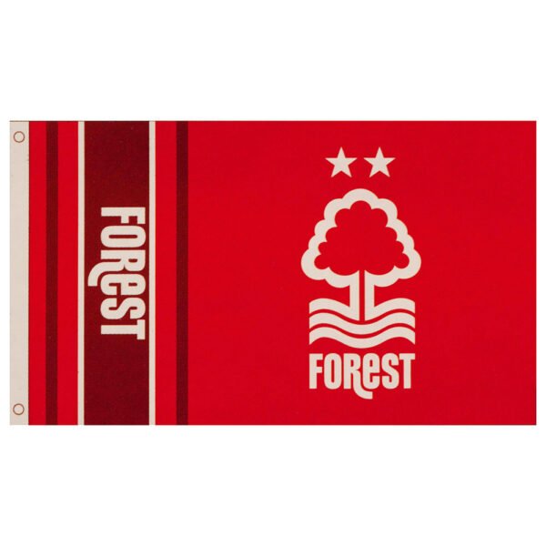 TM-01718-Nottingham-Forest-FC-Flag-WM-1 Official Nottingham Forest FC Wordmark Flag
