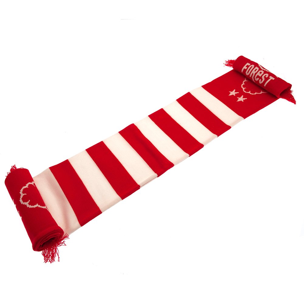 TM-01723-Nottingham-Forest-FC-Bar-Scarf Official Nottingham Forest FC Bar Scarf