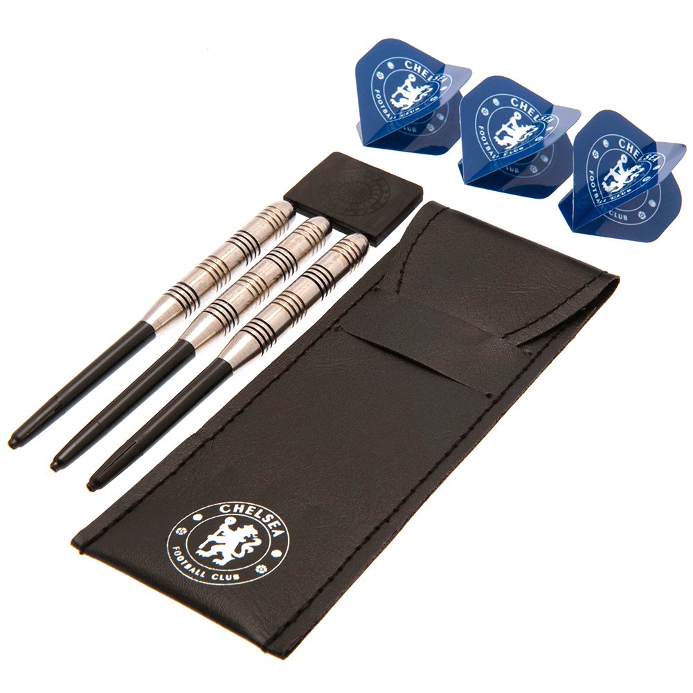 TM-01764-Chelsea-FC-Darts-Set Official Chelsea FC Darts Set