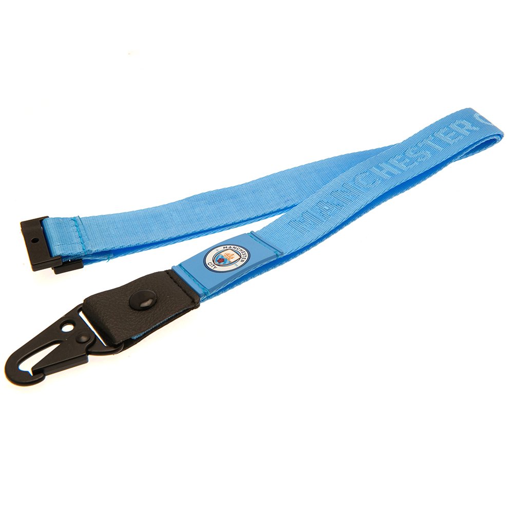 TM-01789-Manchester-City-FC-Deluxe-Lanyard Official Manchester City FC Deluxe Lanyard