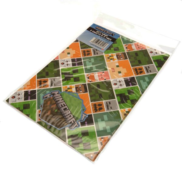 TM-01826-Minecraft-Gift-Wrap-3 Official Minecraft Gift Wrap
