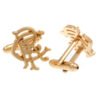 TM-01854-Rangers-FC-Gold-Plated-RFC-Cufflinks Official Rangers FC Gold Plated Scroll Crest Cufflinks