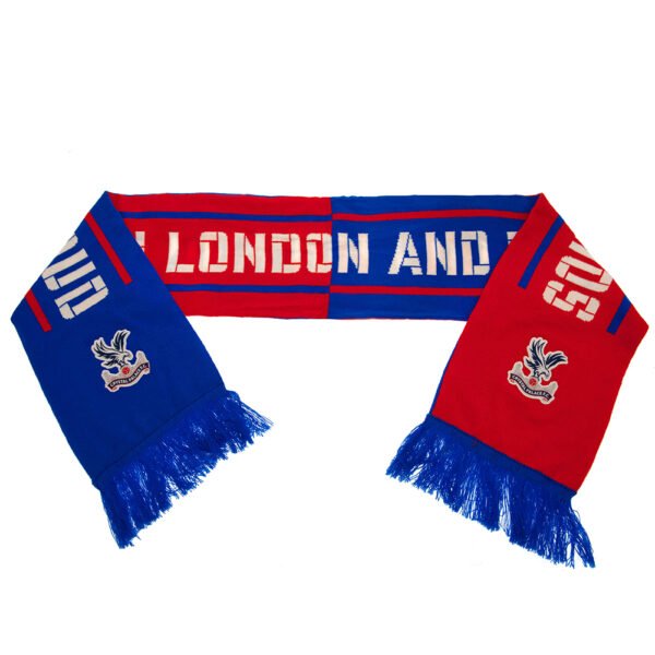 TM-01931-Crystal-Palace-FC-Scarf-SL-2 Official Crystal Palace FC South London Scarf