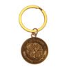 TM-01961-Celtic-FC-Keyring-AG Official Celtic FC Antique Gold Crest Keyring
