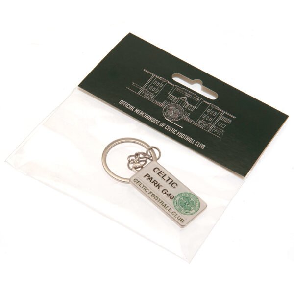 TM-01965-Celtic-FC-Keyring-SS-2 Official Celtic FC Embossed Street Sign Keyring