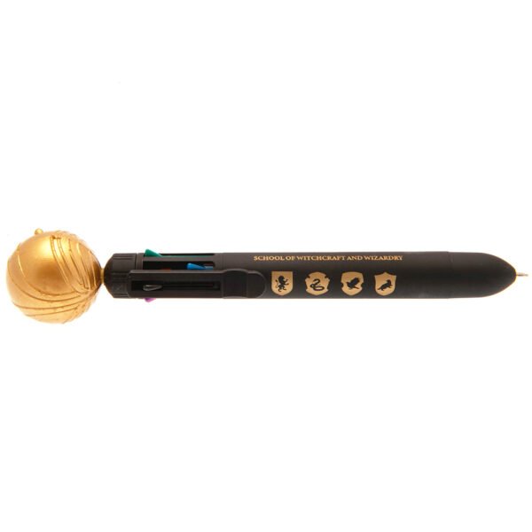 TM-01978-Harry-Potter-Multi-Coloured-Pen-Golden-Snitch-1 Official Harry Potter Multi Coloured Pen Golden Snitch