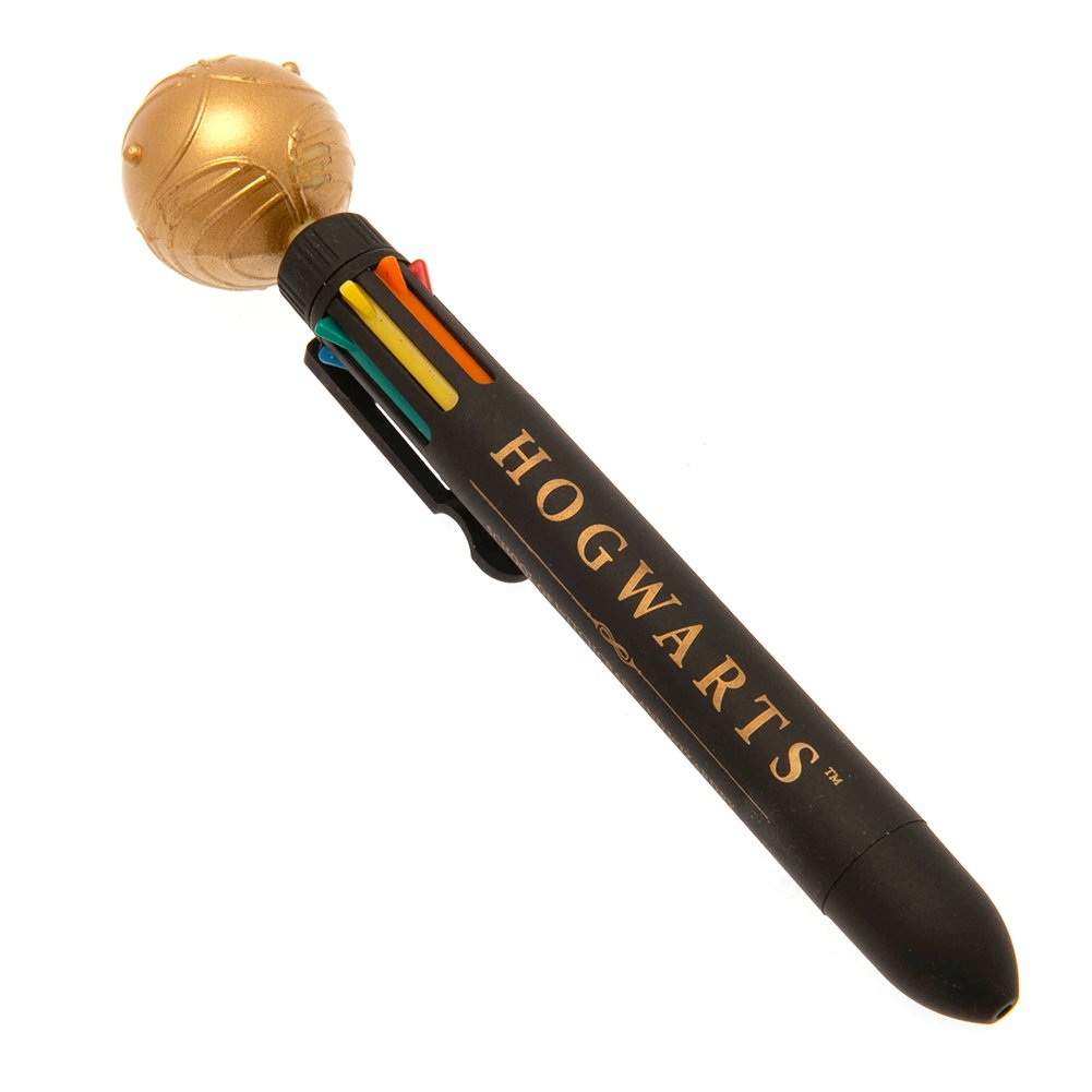 TM-01978-Harry-Potter-Multi-Coloured-Pen-Golden-Snitch Official Harry Potter Multi Coloured Pen Golden Snitch