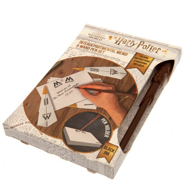 TM-01983-Harry-Potter-Memo-Pad-Pen-Set-3 Official Harry Potter Memo Pad & Pen Set