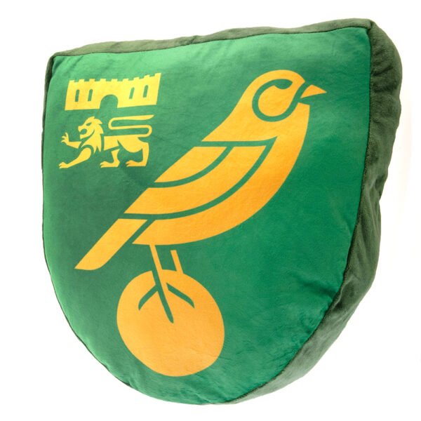 TM-02029-Norwich-City-FC-Crest-Cushion Official Norwich City FC Crest Cushion