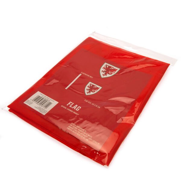 TM-02067-FA-Wales-Flag-CC-3 Official FA Wales Core Crest Flag