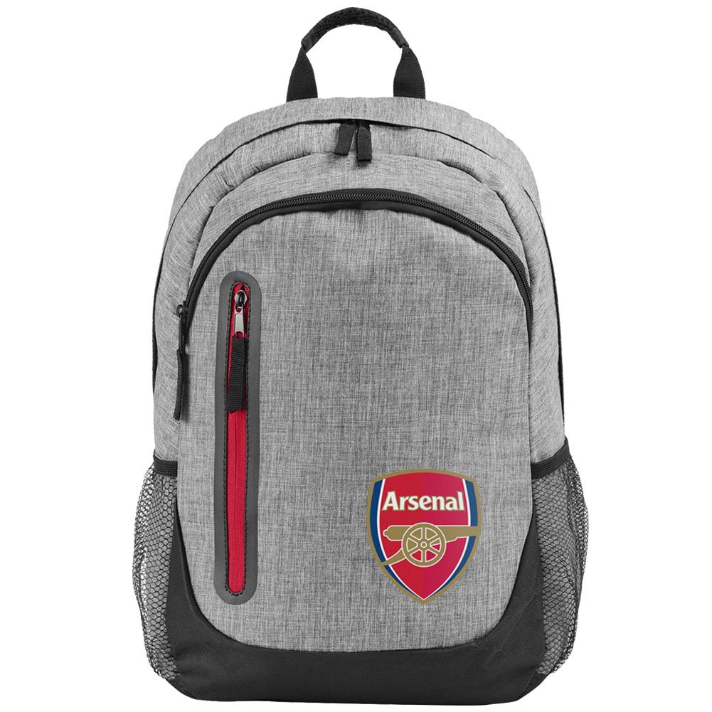 Official Arsenal FC Heather Grey Backpack