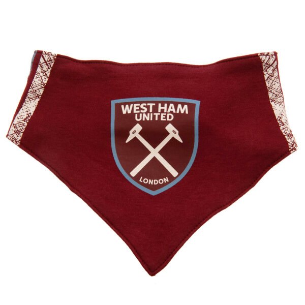 TM-02101-West-Ham-United-FC-2-Pack-Bibs-ST-1 Official West Ham United FC 2 Pack Bibs ST