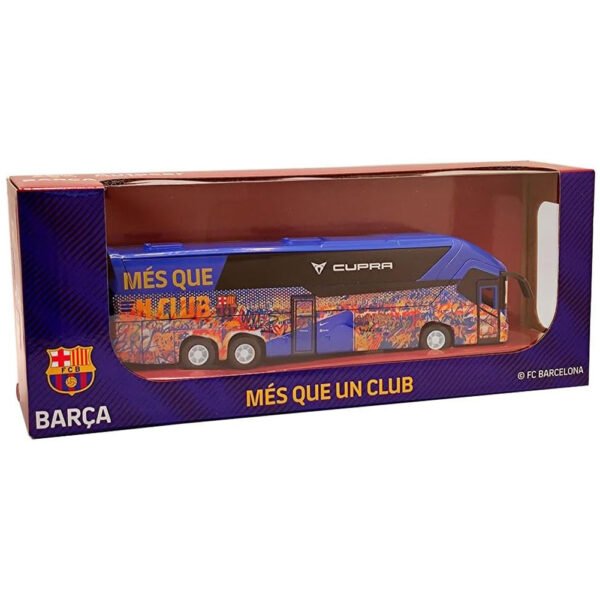 Official FC Barcelona Diecast Team Bus
