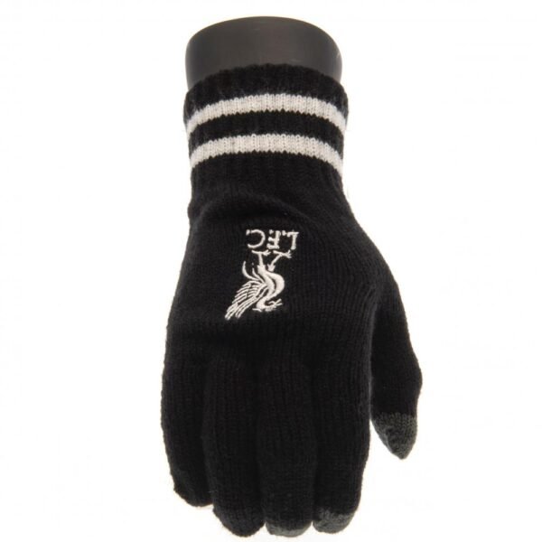 Official Liverpool FC Touchscreen Knitted Gloves Youths