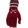 TM-02170-West-Ham-United-FC-Touchscreen-Knitted-Gloves-Youths-1 Official West Ham United FC Touchscreen Knitted Gloves Youths