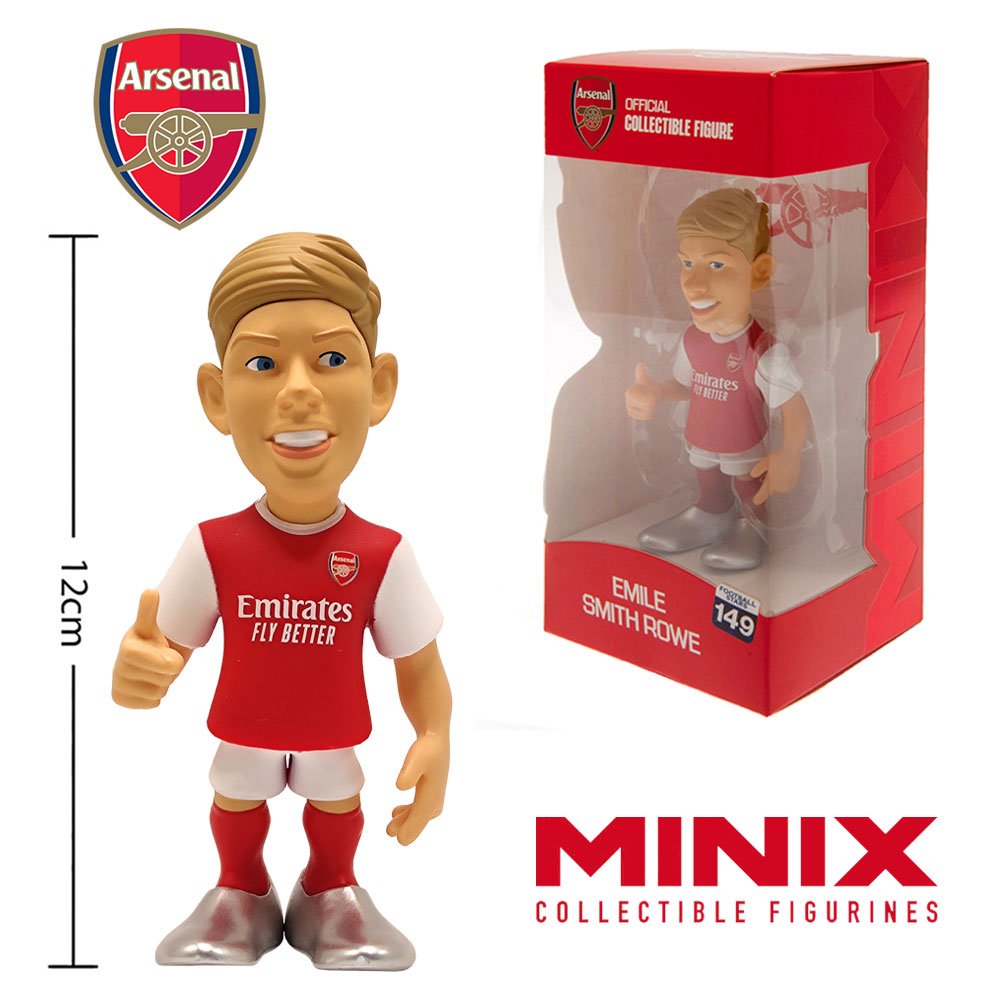 TM-02173-Arsenal-FC-MINIX-Figure-12cm-Smith-Rowe Official Arsenal FC MINIX Figure 12cm Smith Rowe