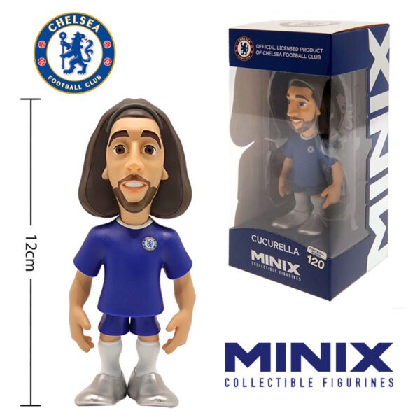 TM-02177-Chelsea-FC-MINIX-Figure-12cm-Cucurella Official Chelsea FC MINIX Figure 12cm Cucurella