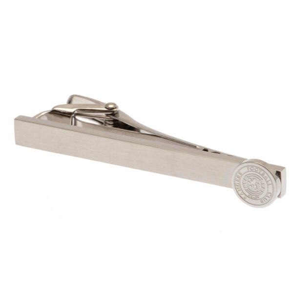 TM-02271-Rangers-FC-Ready-Crest-Stainless-Steel-Tie-Slide Official Rangers FC Stainless Steel Ready Crest Tie Slide