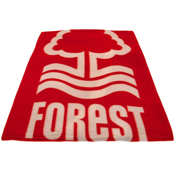 TM-02281-Nottingham-Forest-FC-Fleece-Blanket-PL-1 Official Nottingham Forest FC Pulse Fleece Blanket