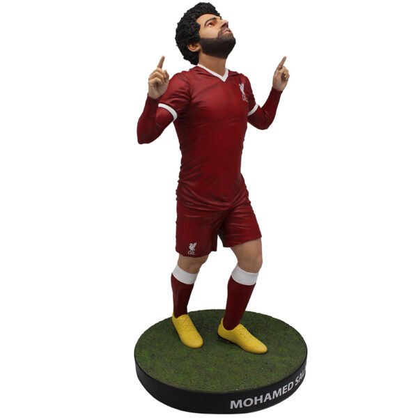 Official SoccerStarz Liverpool FC Football's Finest Mohamed Salah Premium 60cm Statue