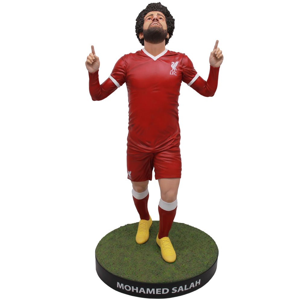 TM-02289-Liverpool-FC-Footballs-Finest-Mohamed-Salah-Premium-Statue Official SoccerStarz Liverpool FC Football's Finest Mohamed Salah Premium 60cm Statue
