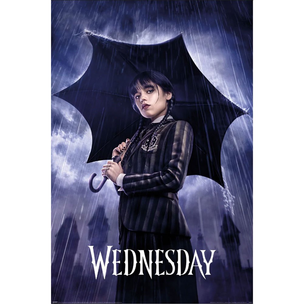 TM-02373-Wednesday-Poster-Downpour-246 Official Wednesday Poster Downpour 246
