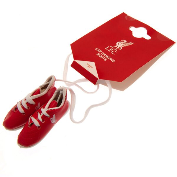 TM-02400-Liverpool-FC-Mini-Football-Boots-2 Official Liverpool FC Red & White Mini Football Boots