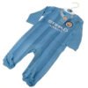 TM-02406-Manchester-City-FC-Sleepsuit-ES-3 Official Manchester City FC 0-3 Months Sleepsuit ES