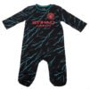 TM-02411-Manchester-City-FC-Sleepsuit-LT Official Manchester City FC 0-3 Months Sleepsuit LT