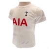 Official Tottenham Hotspur FC 3-6 Months Shirt & Short Set