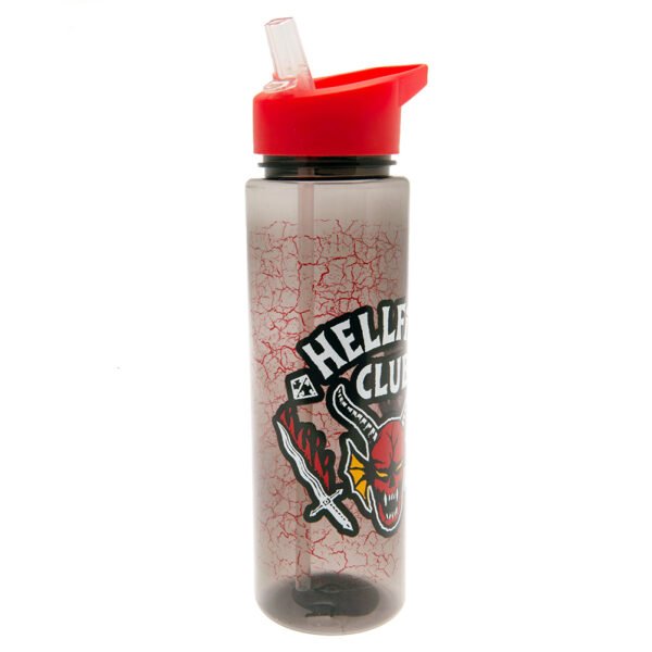 TM-02461-Stranger-Things-Plastic-Drinks-Bottle-Hellfire-Club-1 Official Stranger Things Hellfire Club Plastic Drinks Bottle