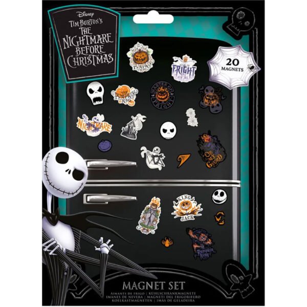 TM-02474-The-Nightmare-Before-Christmas-Fridge-Magnet-Set Official Nightmare Before Christmas The Nightmare Before Christmas Fridge Magnet Set