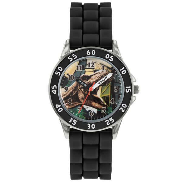 TM-02491-Jurassic-World-Junior-Time-Teacher-Watch Official Jurassic World Junior Time Teacher Watch