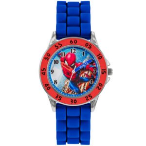 TM-02496-Spider-Man-Junior-Time-Teacher-Watch Official Spider-Man Web Sling Junior Time Teacher Watch