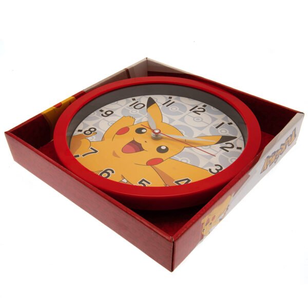 TM-02501-Pokemon-Wall-Clock-3 Official Pokemon Wall Clock